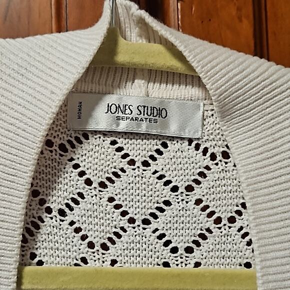JONES NY Open Knit Cardigan 2X - Picture 5 of 10